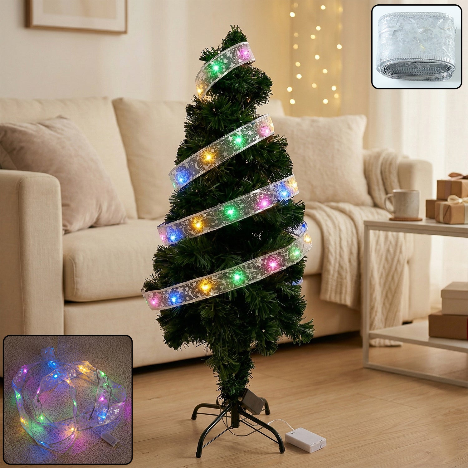 Decorative Led Ribbon Light Strip (2 Mtr)