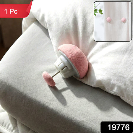 Soft Duvet Button Clip For Bedding  Curtains (1 Pc)